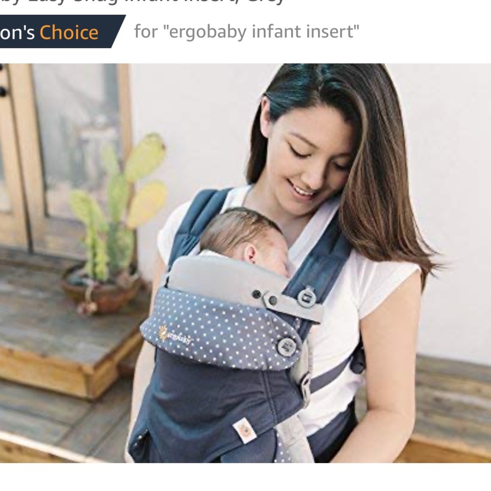 Ergo baby newborn infant insert